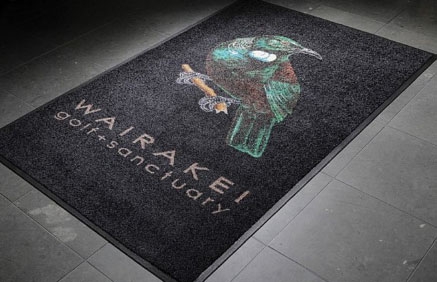 Custom logo mats